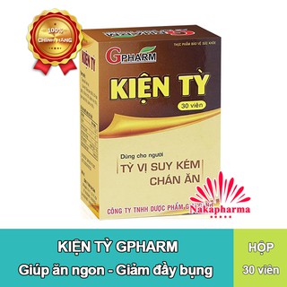 Kiện Tỳ Gpharm - Hỗ trợ tốt cho người tỳ vị suy kém, chán ăn và giúp hấp thu chất dinh dưỡng