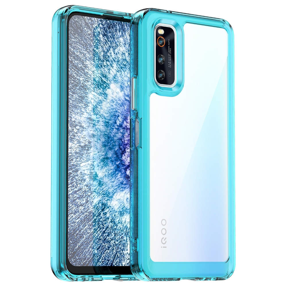 Bao Da Điện Thoại acrylic Trong Suốt Cho vivo iqoo neo 3 iqoo neo z1 iqoo neo 5 lite Ốp