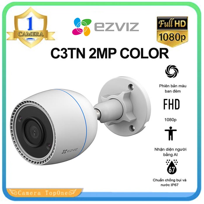 Camera IP Wifi EZVIZ C3TN 2MP Color