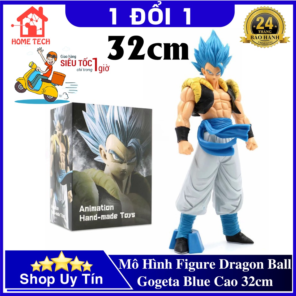 ĐỒ CHƠI   Mô Hình Figure Dragon Ball Gogeta Blue Cao 32cm Cực Đẹp - Sưu tầm Trang trí bàn học, bàn làm việc, kệ tủ