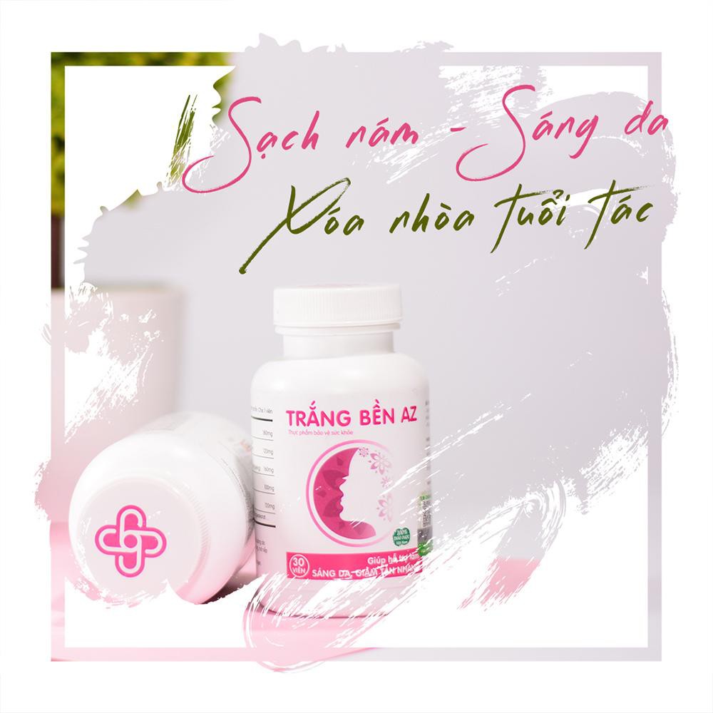 ✅Cam kết Chính Hãng - Viên Uống Trắng Bền AZ - Sáng Da, Mờ Nếp Nhăn - Tìm Lại Tuổi Trẻ(Hộp 30 Viên) | BigBuy360 - bigbuy360.vn