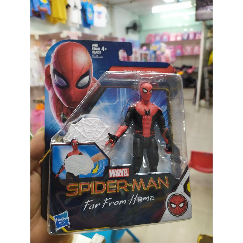 Chính hãng Spiderman size tiêu chuẩn 15cm .Mô hình nhân vật cao cấp