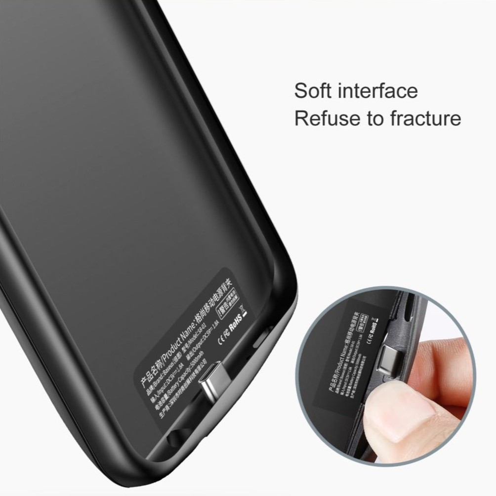 Ốp lưng Samsung S8 kiêm sạc dự phòng 5000mAh