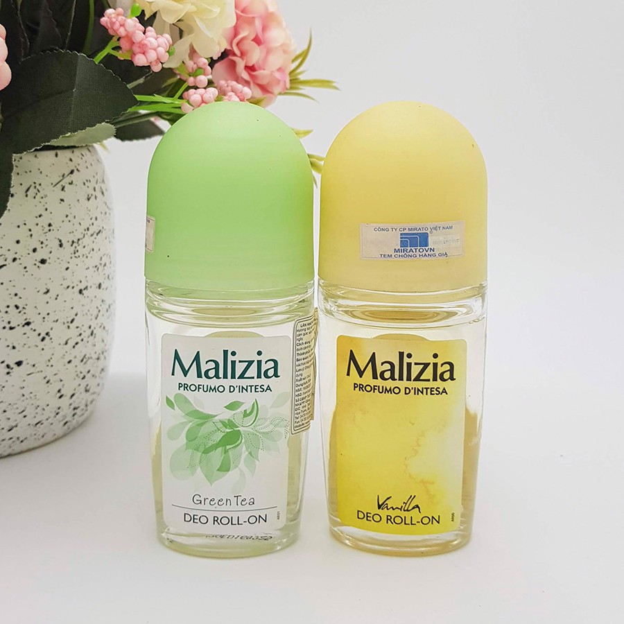 Lăn nách khử mùi Malizia Profumo Ý 50ml (nữ)