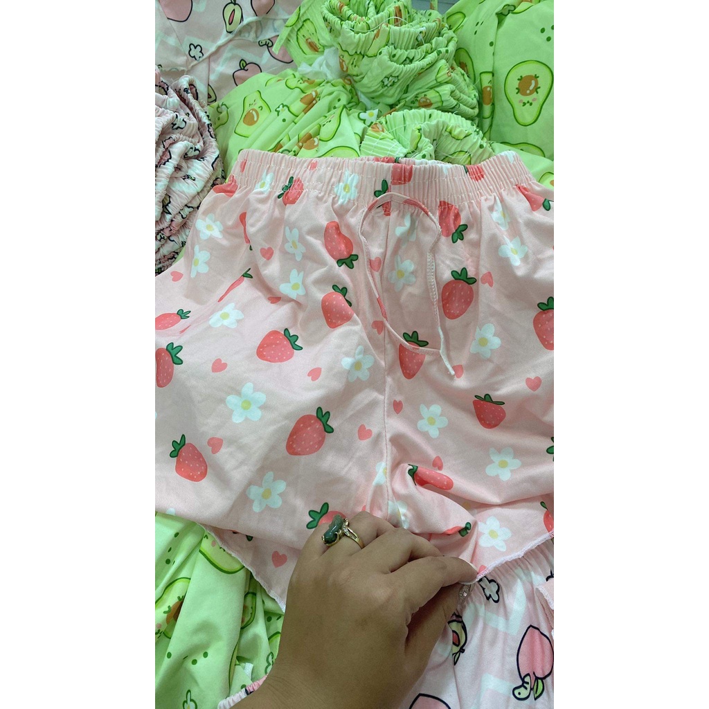 [FREESHIP] GIÁ SỈ☘️ Đồ Ngủ Nữ  Quần Đùi Thái Dễ Thương Chất Liệu Cotton Mát Lịm [HÀNG CHUẨN ĐẸP]
