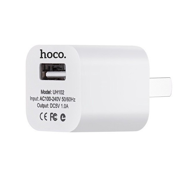 Củ sạc Hoco cho đồng hồ LED để bàn, điện thoại, tai nghe (loại chuẩn)