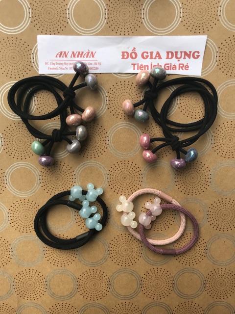 Set 2 Dây buộc tóc xinh xắn