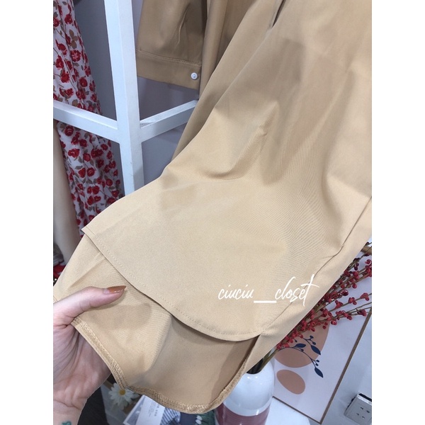 Đầm Sơ Mi Vạt Dáng Suông 3 Màu Chất Vải Đẹp Thoáng Mát Mặc Đi Chơi