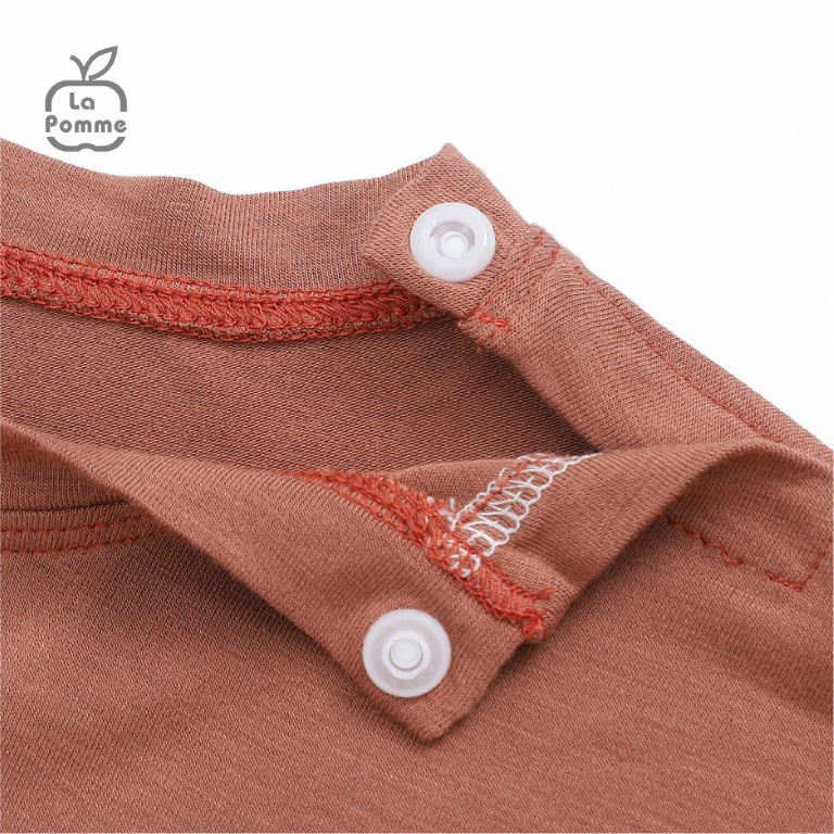 Bộ dài tay La Pomme Sóc nhí - Nâu