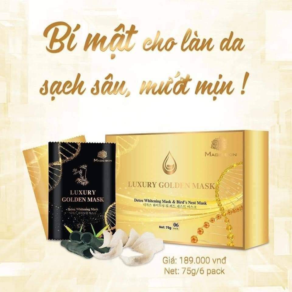 Ủ yến thải độc Magic skin_ thải chì_ hết mụn_ mờ nám_trắng da