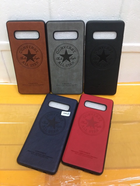 Ốp Lưng Giả Da Converse Samsung S10/S10plus