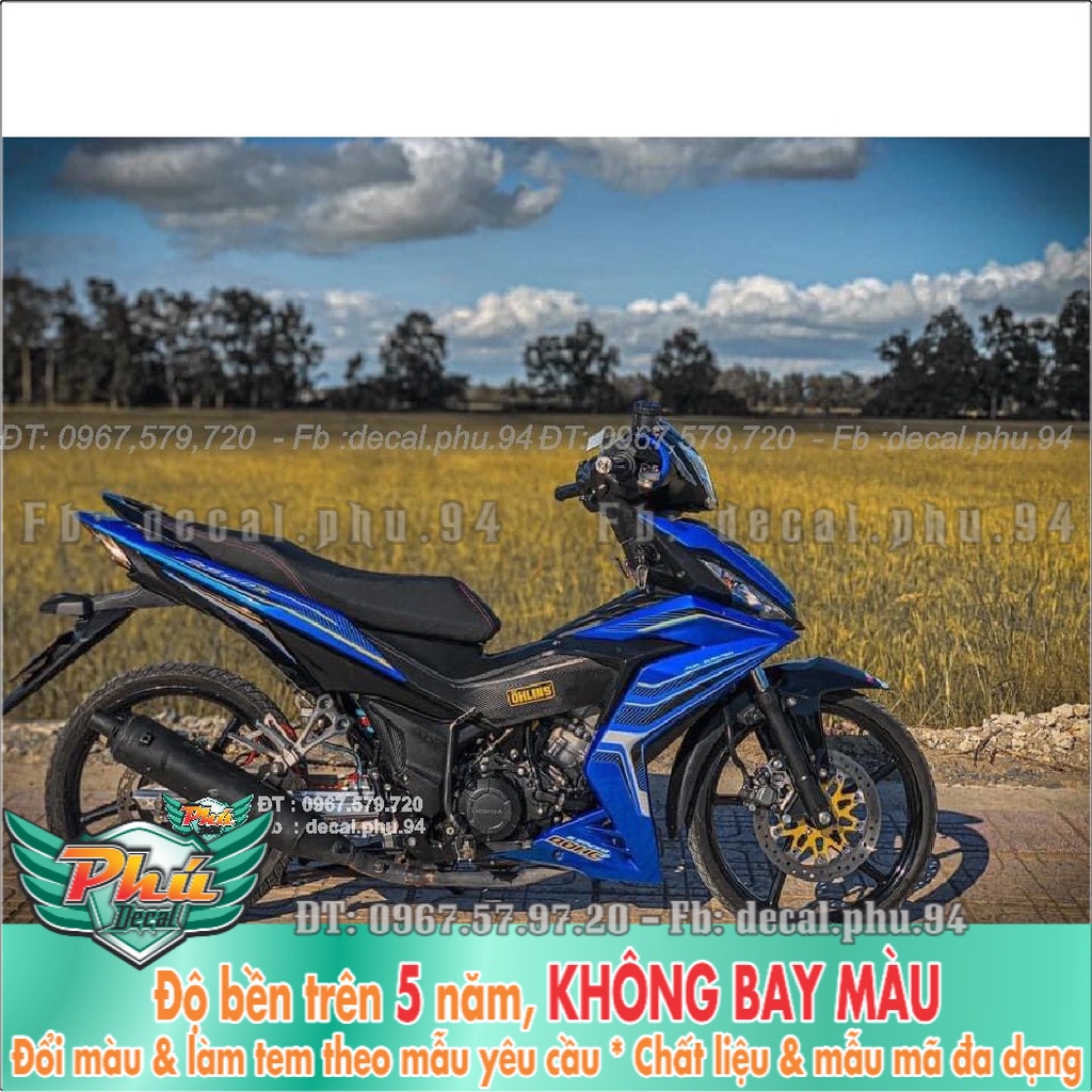 Tem Rời Winner xanh đen 3 chỉ 2021 (K)