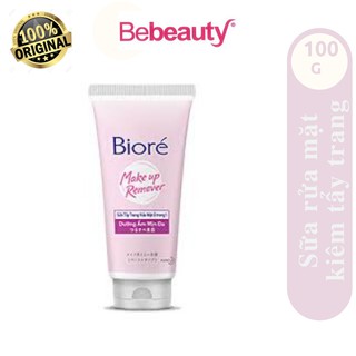Sữa Rửa Mặt Tẩy Trang Biore 3 Trong 1 Dưỡng Ẩm Mịn Da 100g - 0513862
