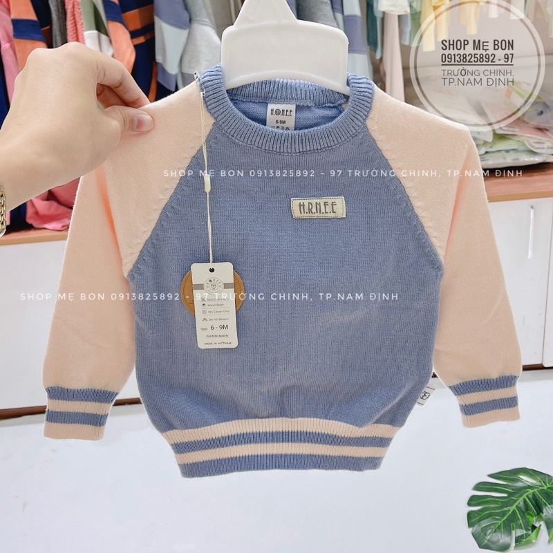 Áo len Hrnee giữ nhiệt cho bé trai bé gái