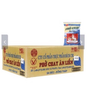 Thùng 30 gói phở chay vina Bích Chi 60g