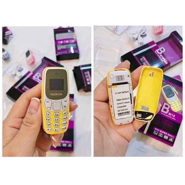 [1 ĐỔI 1 BH 12 THÁNG] Điện Thoại Nokia Mini 2 Sim 2 Sóng, Siêu Nhỏ, Cute, dễ thương, BM10, 3310 – Topbanchaynhat | BigBuy360 - bigbuy360.vn