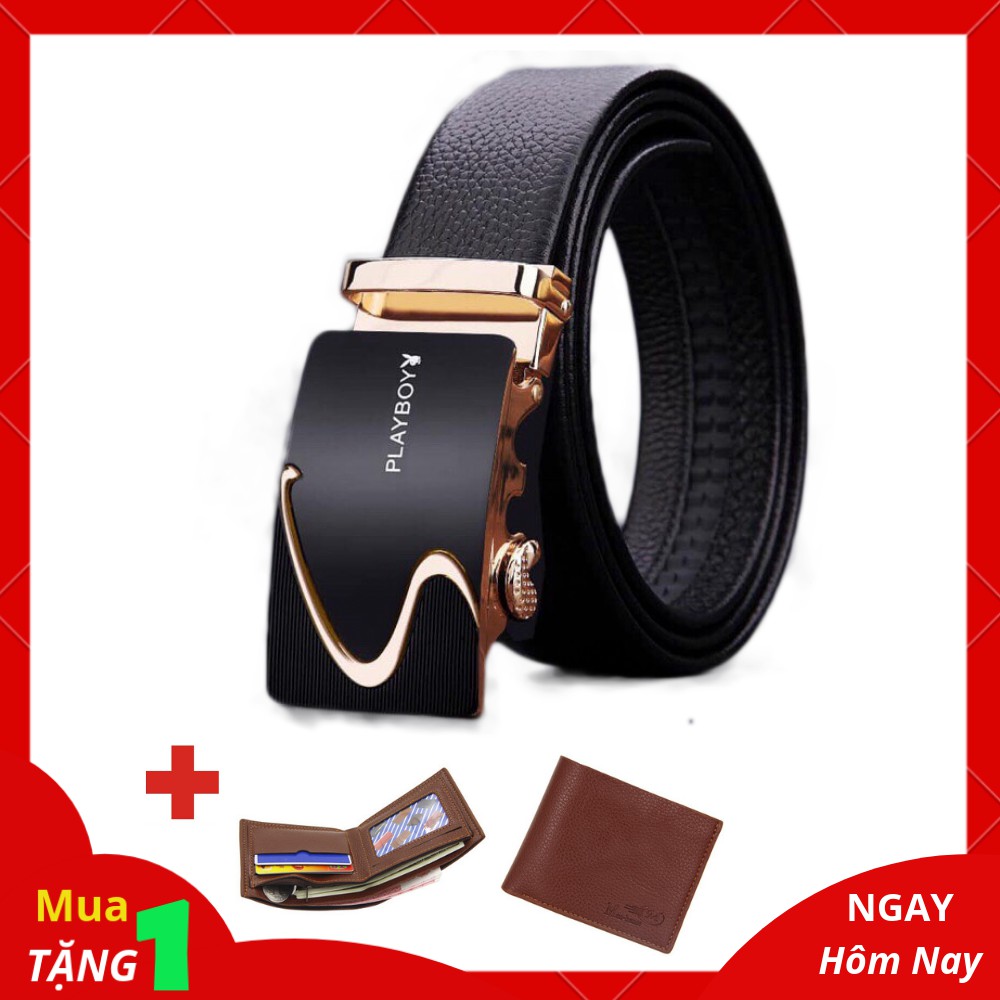 thắtlưngnam Da Bò Thật Cao Cấp + [ Tặng kèm Ví DaMen.bense] S Màu