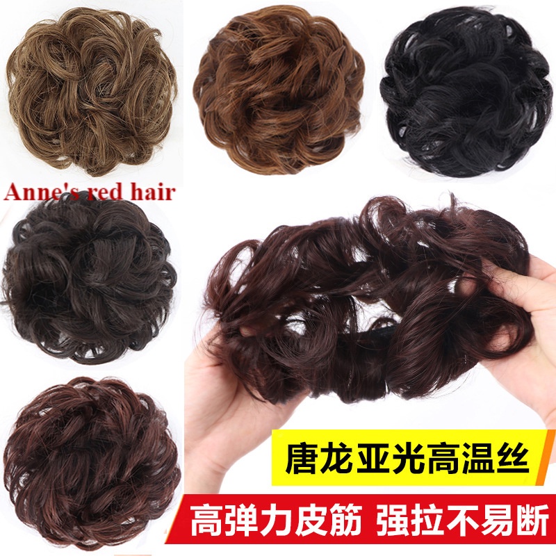 Búi tóc giả xoăn thời trang dành cho nữ