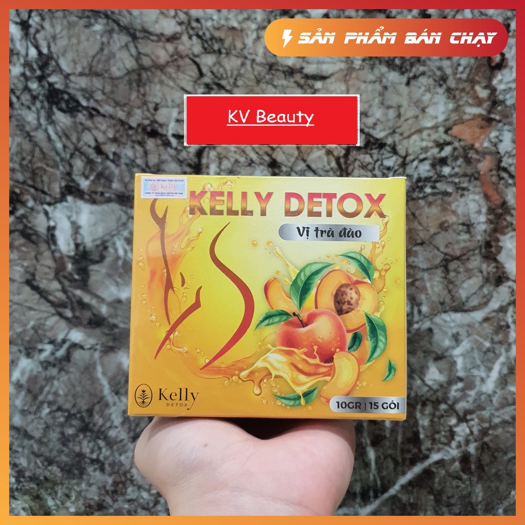 KELLY DETOX GIẢM CÂN CÁC VỊ (ĐÀO/BÍ ĐÁO/TÁO XANH/TRÀ XOÀI/TRÀ SỮA, MATCHA/NGŨ CỐC ĂN KIÊNG)-hàng chuẩn