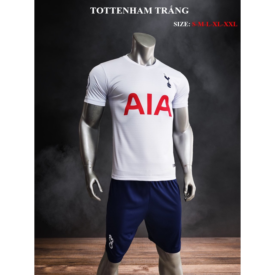 Áo Bóng Đá Tottenham Hotspur , Bộ quần áo bóng đá Tottenham đủ mẫu mới nhất SP08