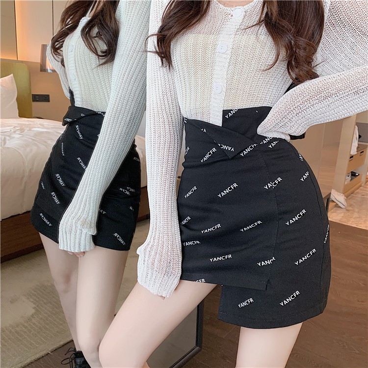 Chân Váy Chữ A In Chữ Phong Cách Vintage Cổ Điển Cho Nữ | BigBuy360 - bigbuy360.vn