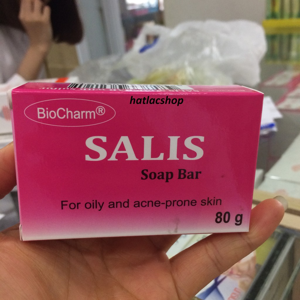 salis soap bar 80g xà phòng y khoa