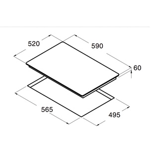 Bếp từ CATA IB6303BK
