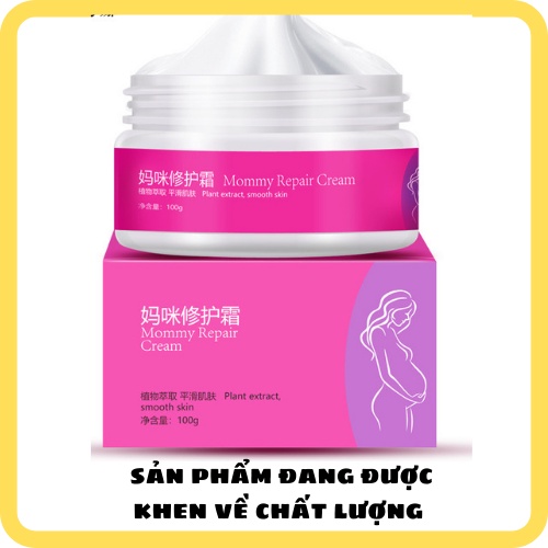 ( MUA 1 TẶNG KÈM 3 SP) Kem phục hồi rạn da,ngừa rạn da Mommy 100G kem 100% thảo dược dùng cho nam nữ cho mọi loại da