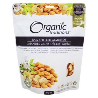 Hạnh nhân hữu cơ organic traditions - organic almond kernel