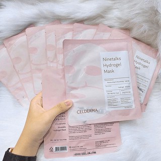 Mặt nạ thạch sinh học Celderma Ninetalks Hydrogel Mask