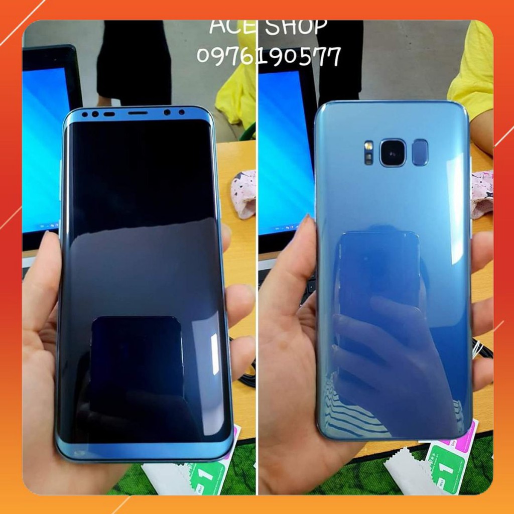 Dán S8/S8 Plus dạng cường lực dẻo ( mặt trước + mặt sau )