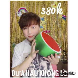 [1/2 QUẢ DƯA HẤU] SQUISHY NỬA QUẢ DƯA HẤU KHỔNG LỒ - ĐẠI KHỔNG LỒ CHÍNH HÃNG SIÊU DỄ THƯƠNG
