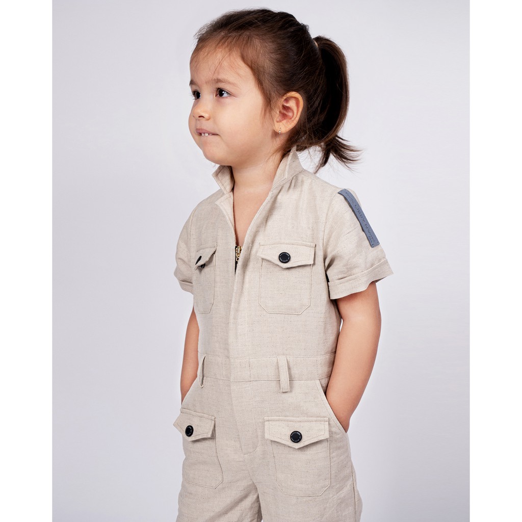 [Mã LT200 giảm 200K đơn 699K] Jumpsuit Yvette Libby N'guyen Paris, Wright Flyer, Kid, Hạnh nhân