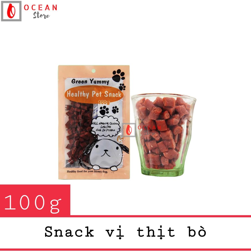 Bánh thưởng cho chó vị thịt bò viên - Snack 08