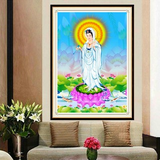 Tranh đính đá Phật bà VS334 - chưa đính