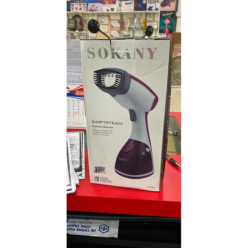 Bàn Là Hơi Nước cầm Tay SOKANY AJ-2205 - Hàng Chính Hãng