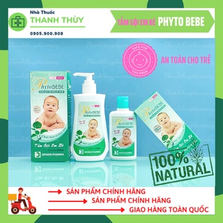 Phytobebe dung dịch tắm rôm sảy em bé
