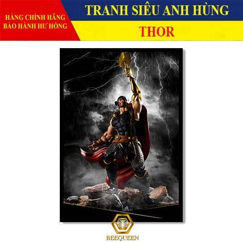 [MS1-25] Tranh Siêu Anh Hùng Thần Sấm -Thor