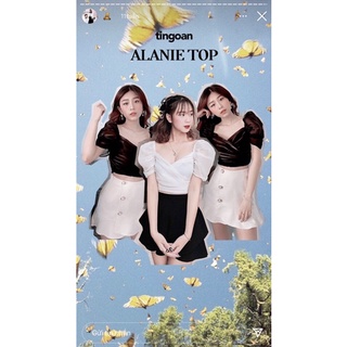 Áo tí ngoan alanie top 🧸🧸........…….....................