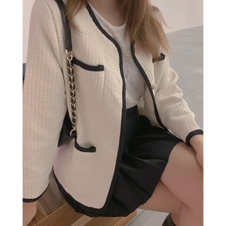 Ảnh thật - Áo khoác Tweed