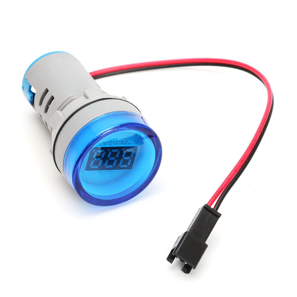 Ampe kế kỹ thuật số 22mm AC 220V 0-100A hiện thị dòng điền xoay chiều