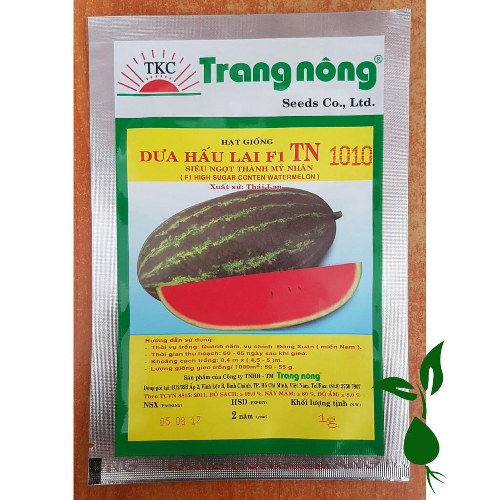 [Giống Chịu Nhiệt] Hạt Giống Dưa Hấu F1 Năng Suất Cao 2 Gram