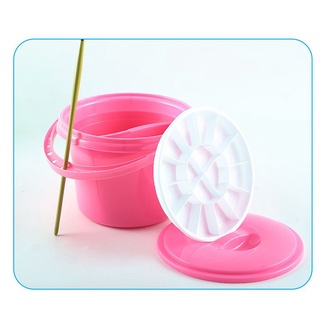 Xô rửa cọ vẽ, Xô đựng nước rửa cọ vẽ đa năng nhỏ gọn tiện dụng