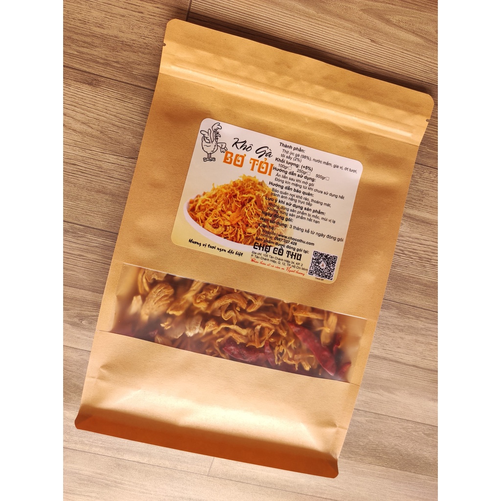 [Khô gà bơ tỏi thượng hạng - Hương vị đậm đà thơm ngon khó tả] | Chợ Cô Thu | BigBuy360 - bigbuy360.vn