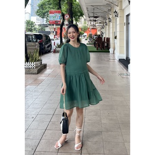 Đầm Bầu suông gọn dáng