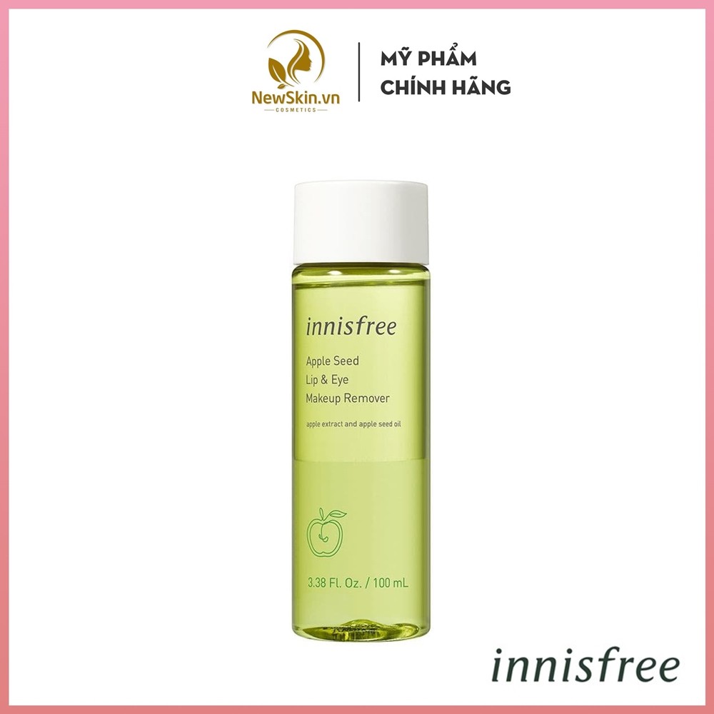 Dầu Tẩy Trang Mắt và Môi Innisfree Apple Seed Lip &amp; Eye Makeup Remover 100ml