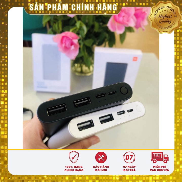 GIÁ HỦY DIỆT, CHÍNH HÃNG PIN Sạc Dự Phòng Xiaomi GEN 3 18W 10000 mAh, USB, type C Fast Charge Power Bank 11 PRO MAX PD