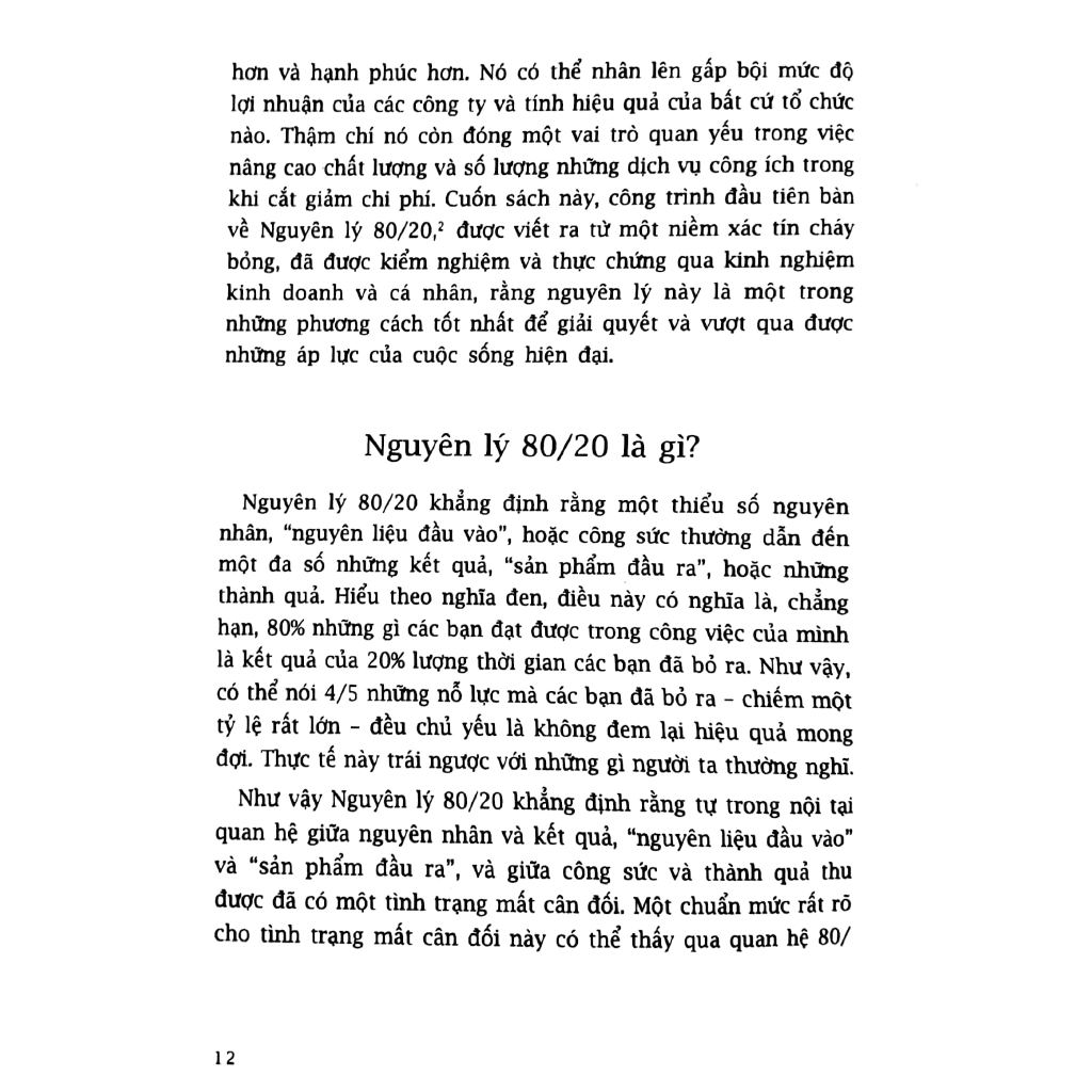 Sách - Nguyên Lý 80/20 - Bí Quyết Làm Ít Được Nhiều (Tái Bản 2017)