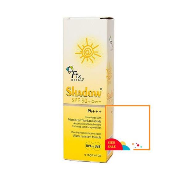 Kem chống nắng Fixderma Shadow SPF 50+ Cream (75g)