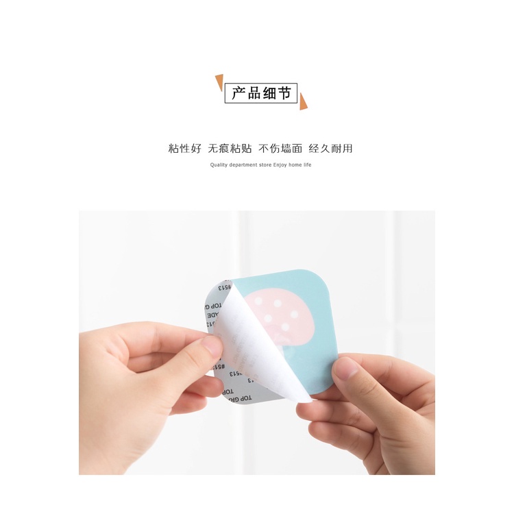 Móc Treo Đồ Gắn Tường Nhiều Màu Sắc Cho Nhà Bếp